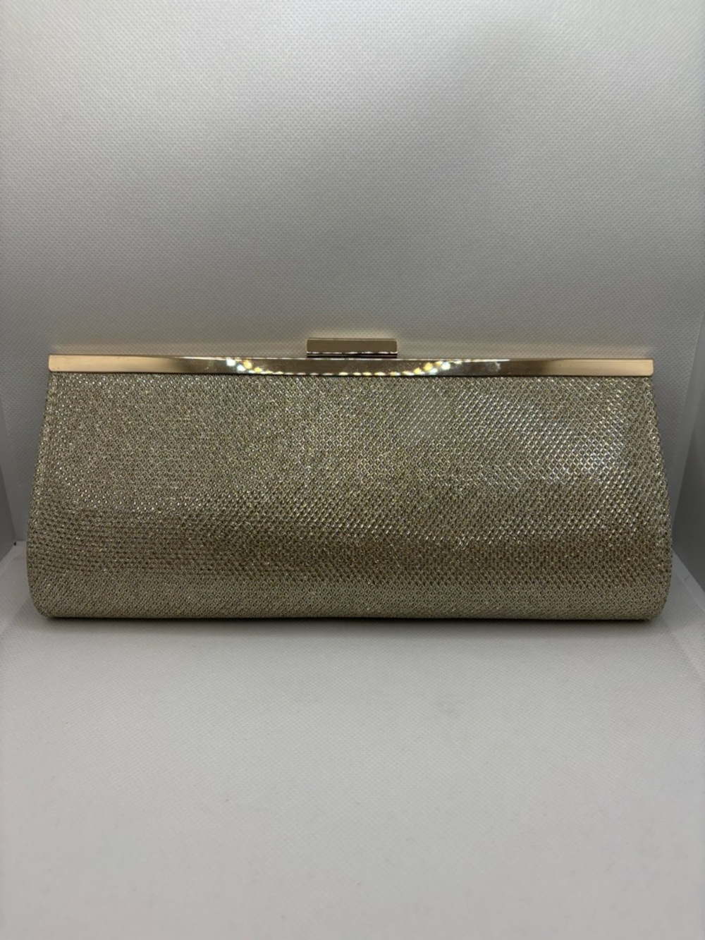 Elegant Gold Evening Clutch Bag
